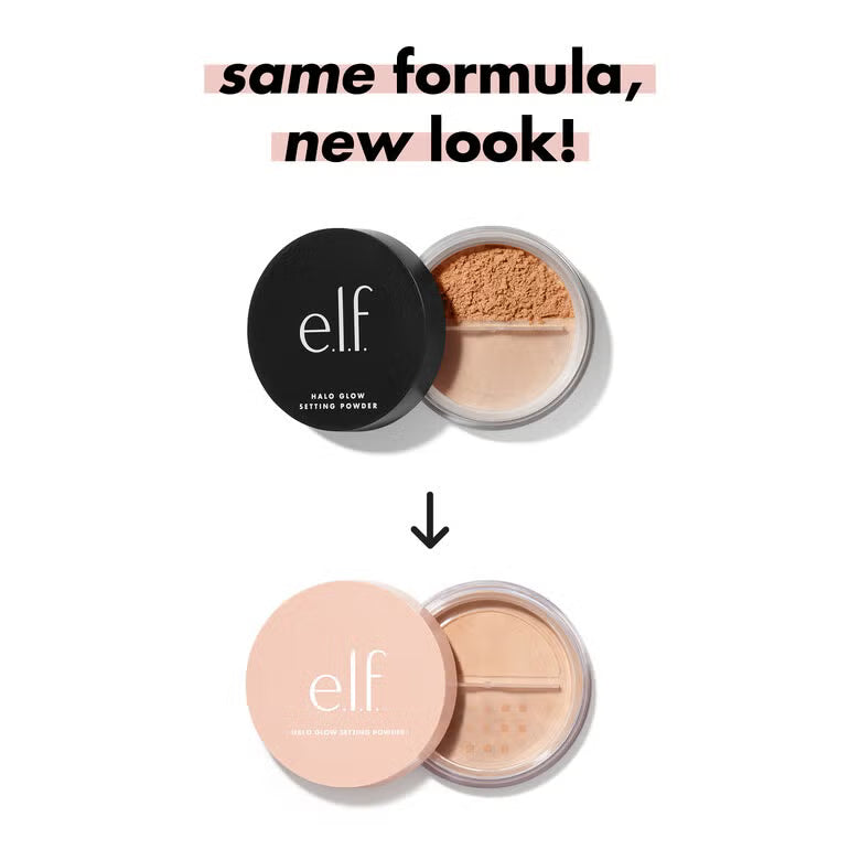 Halo Glow Setting Powder tono Light pink