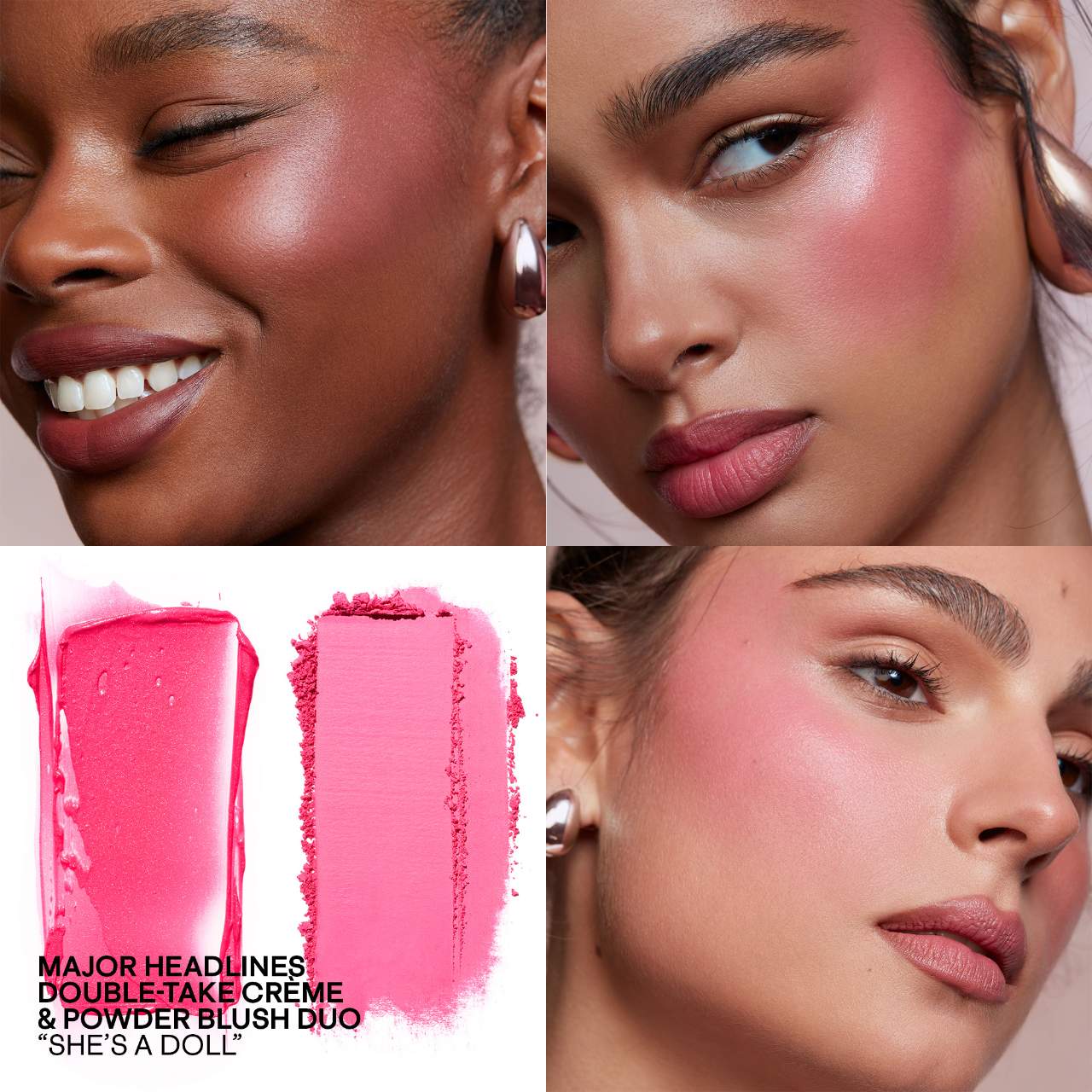 PATRICK TA  Major Headlines Double-Take Crème & Powder Blush Duo
