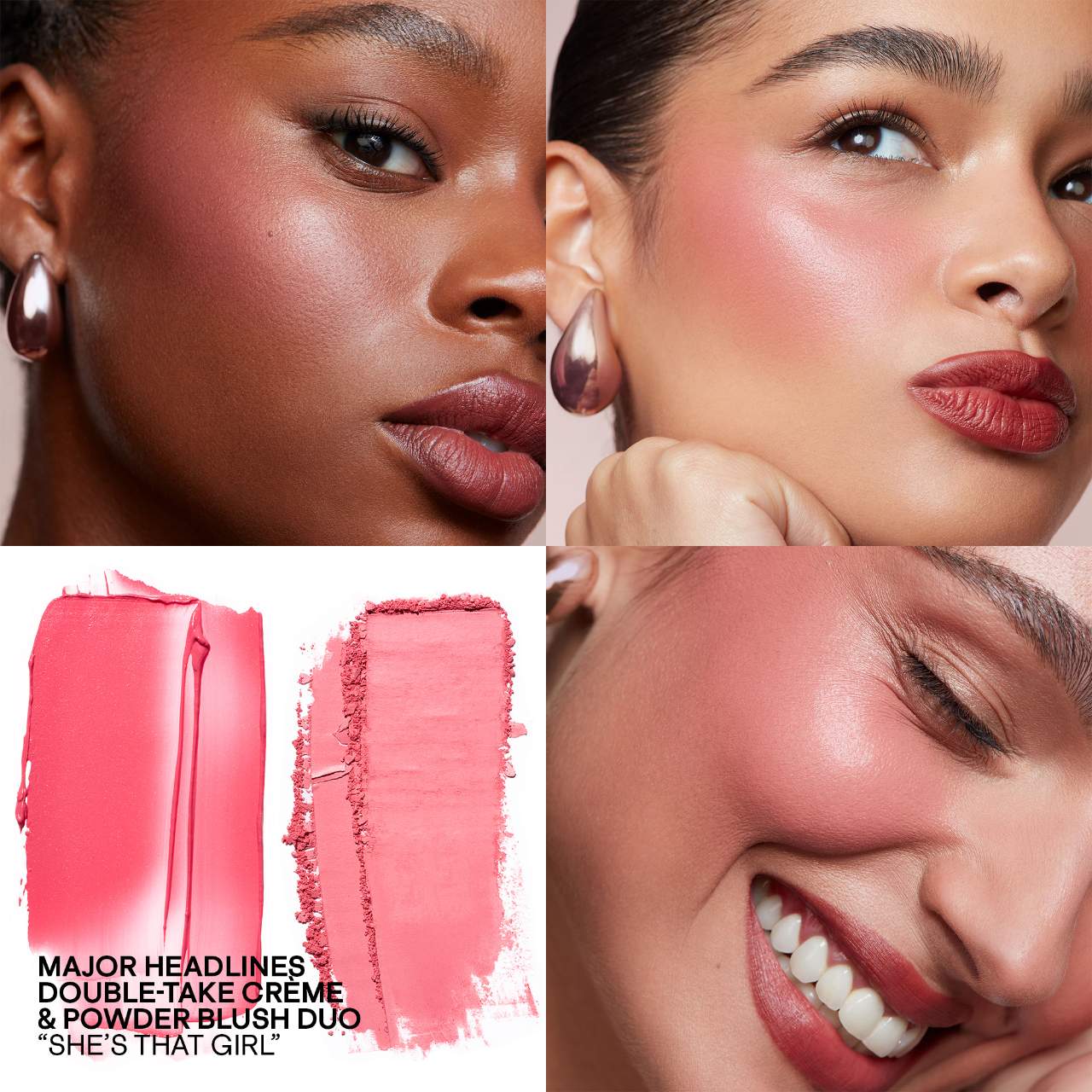 PATRICK TA  Major Headlines Double-Take Crème & Powder Blush Duo