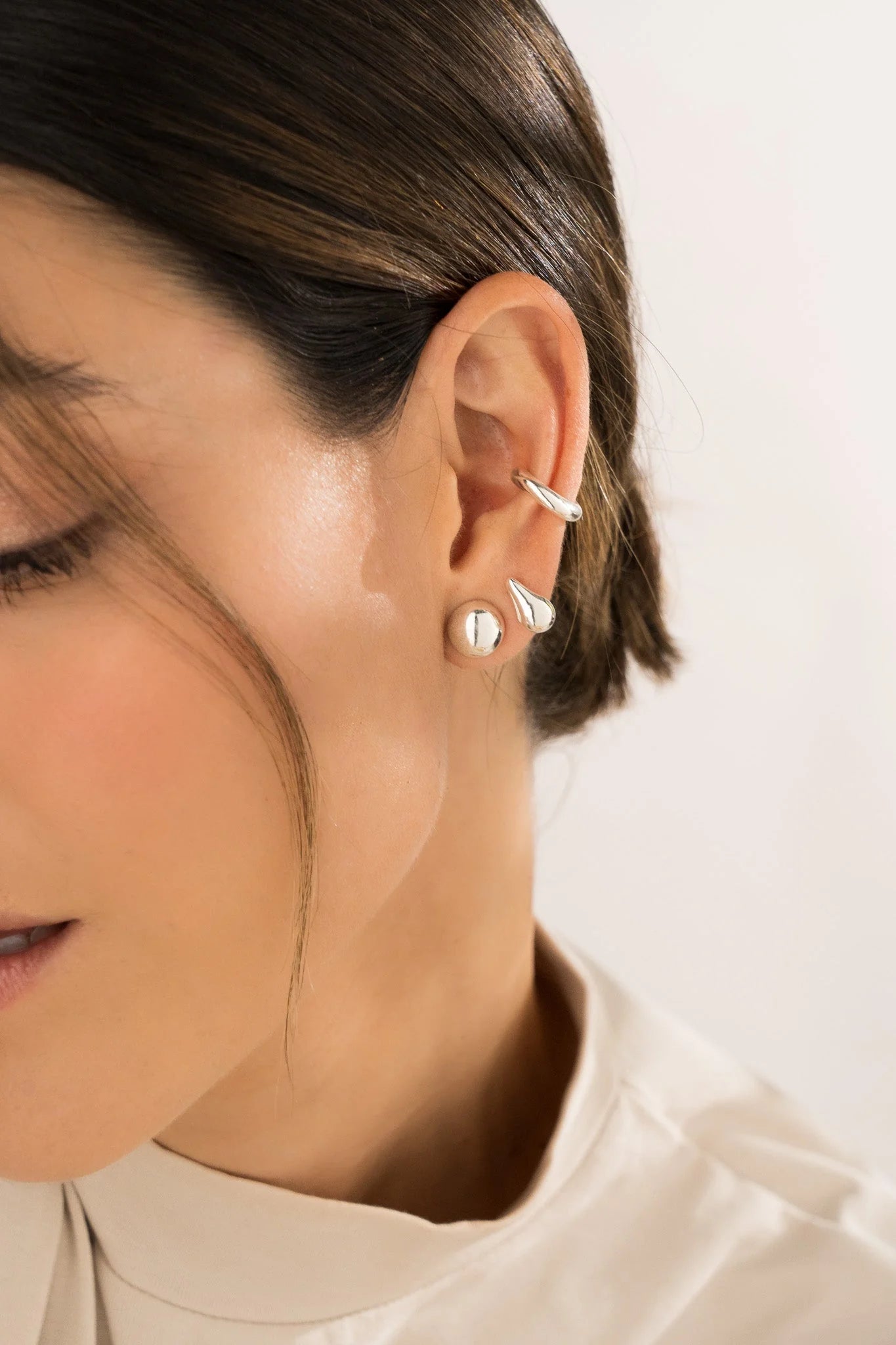Set X3 Aretes Gotas Y Bolas