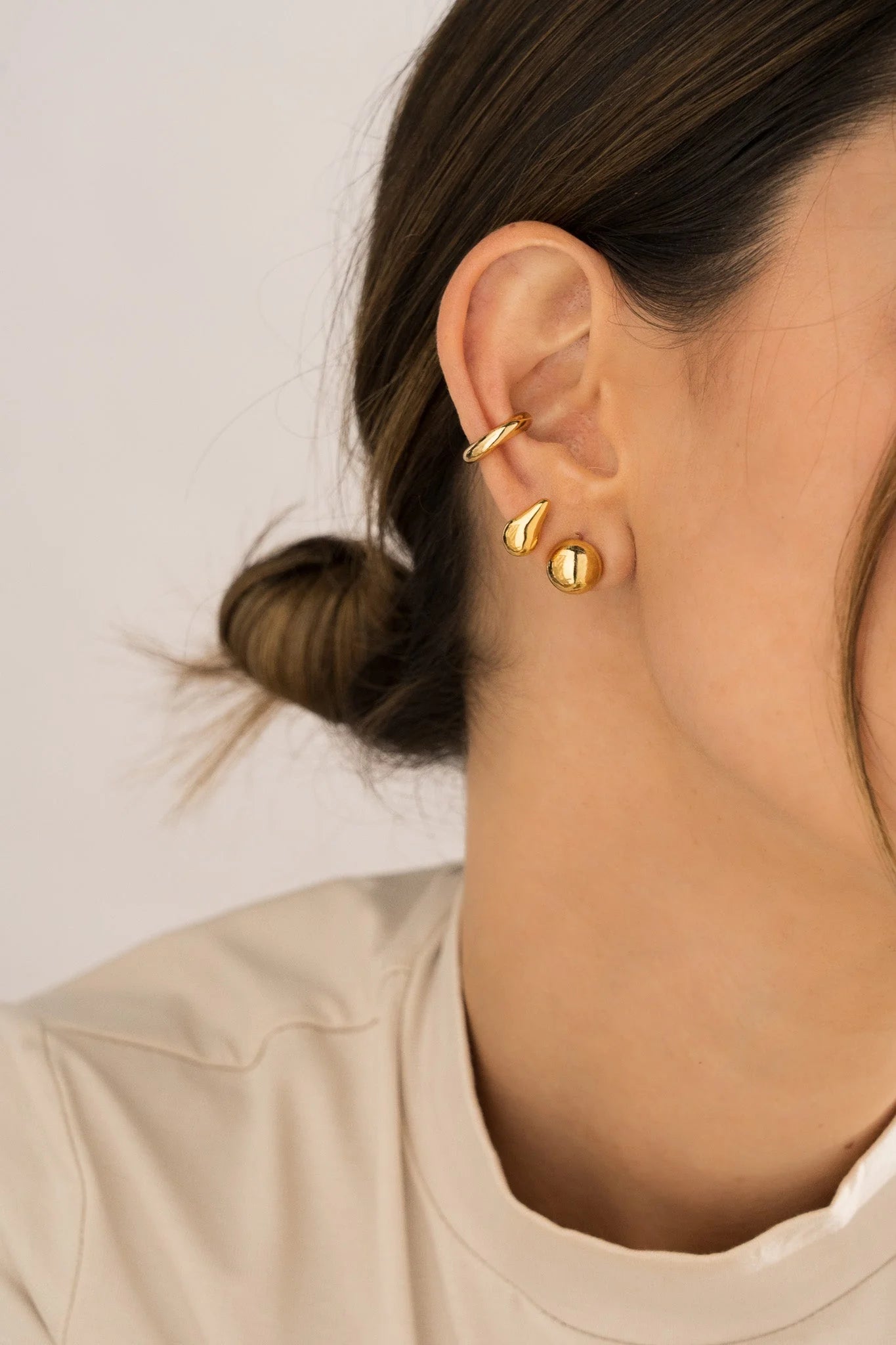 Set X3 Aretes Gotas Y Bolas