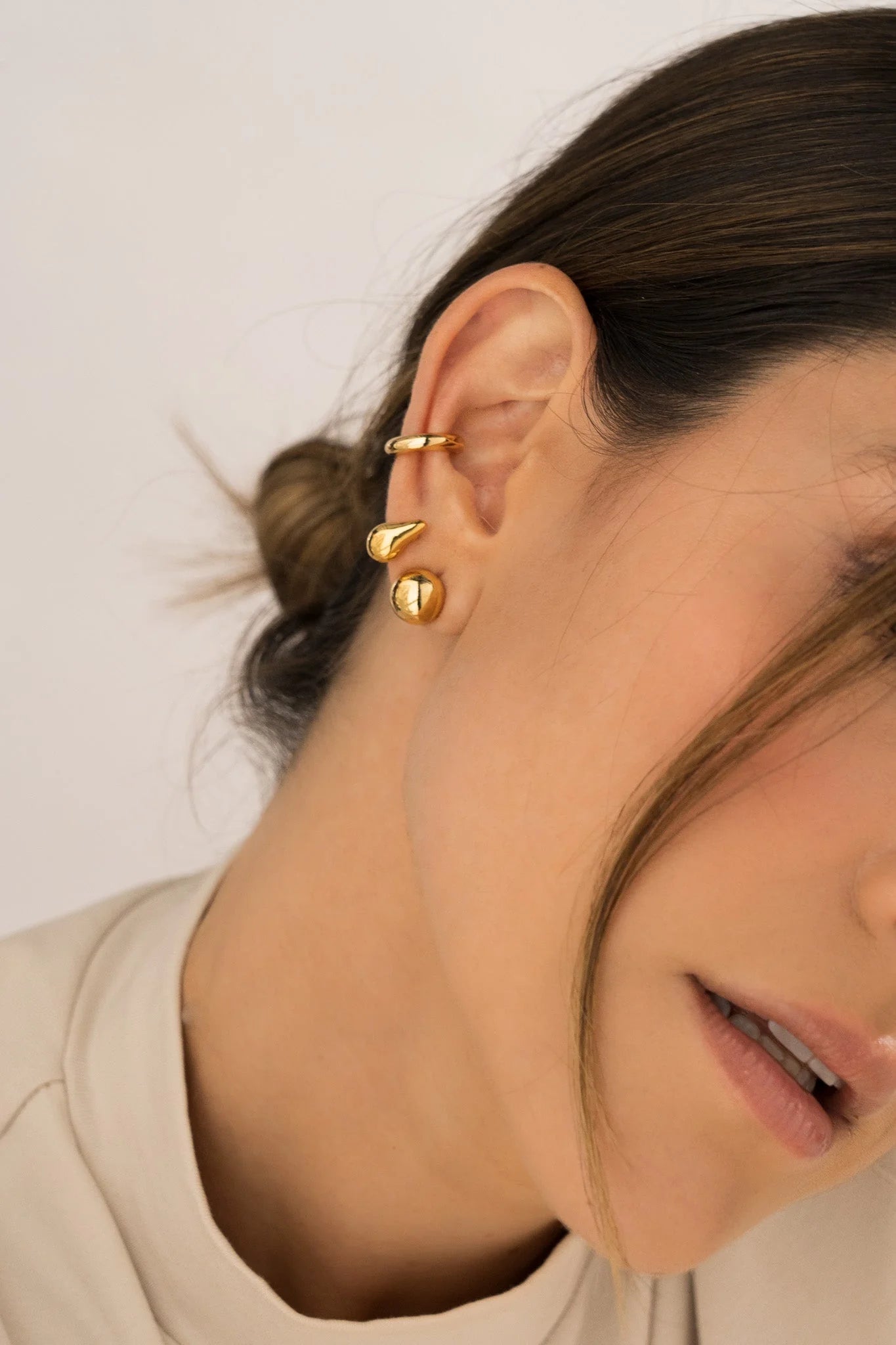 Set X3 Aretes Gotas Y Bolas