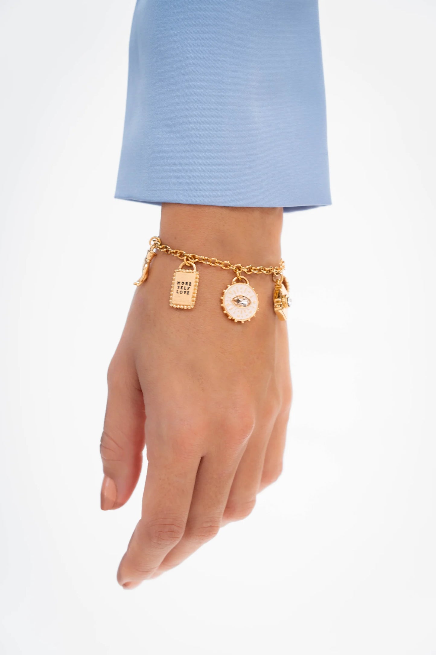 Pulsera Afirmaciones + Aretes