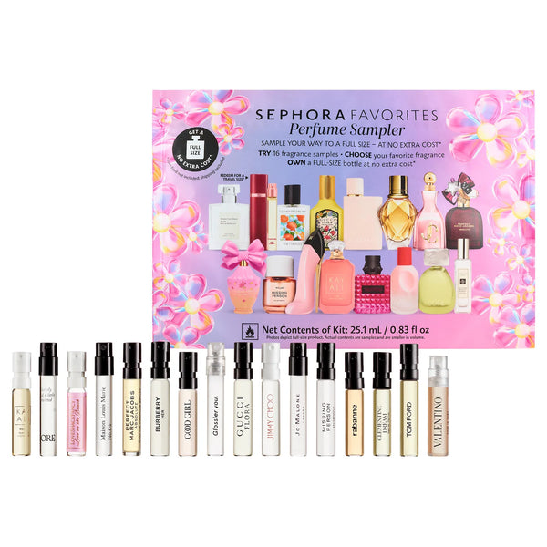 Sephora Favorites 
Flirty Trending Scents Perfume Sampler Set w/ Redeemable Voucher
