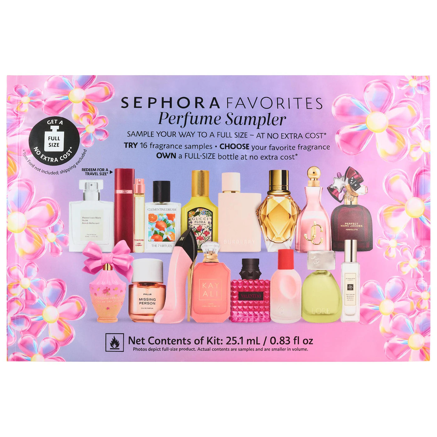Sephora Favorites 
Flirty Trending Scents Perfume Sampler Set w/ Redeemable Voucher