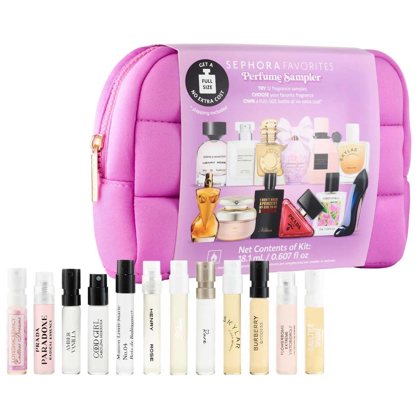 Sephora Favorites 
Perfume Sampler Set with Floral & Vanilla Perfumes