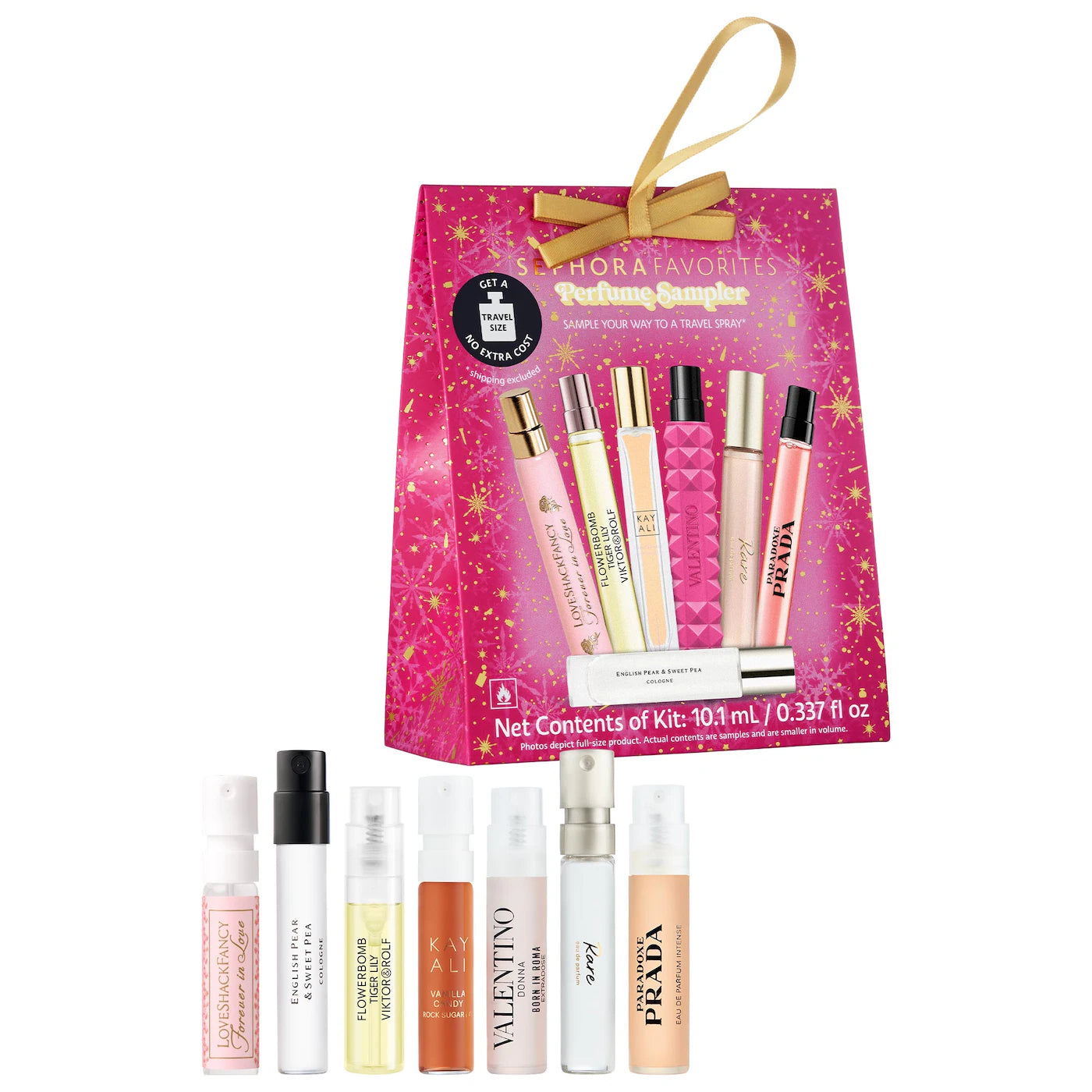 Sephora Favorites 
Travel Spray Perfume Sampler Set w/ Redeemable Voucher