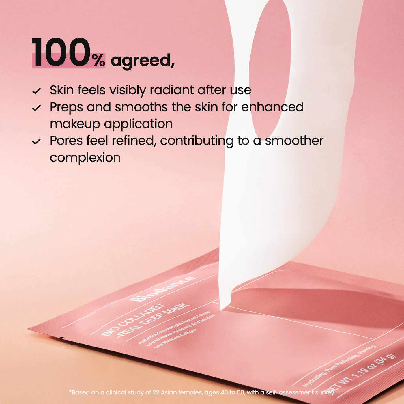 Biodance  Bio Collagen Real Deep Mask for Pore Minimizing & Firming Care