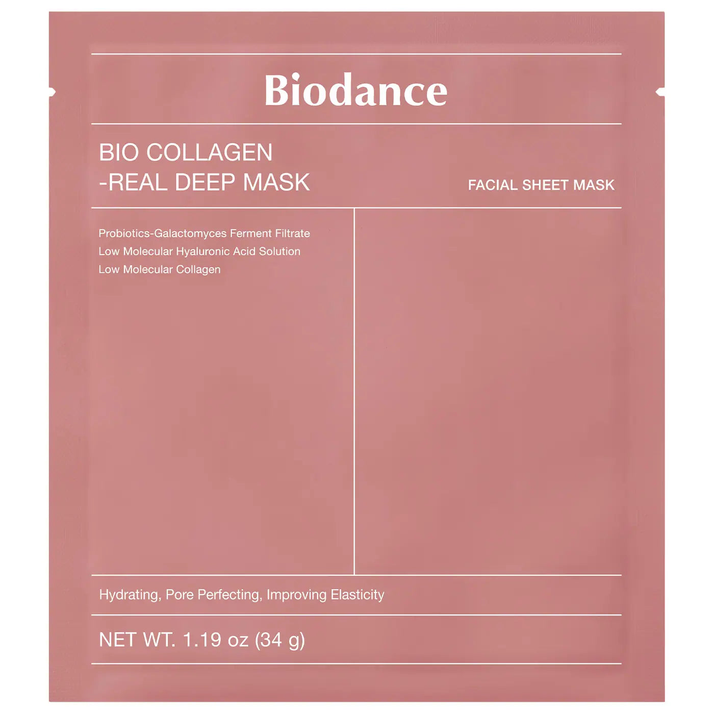 Biodance  Bio Collagen Real Deep Mask for Pore Minimizing & Firming Care