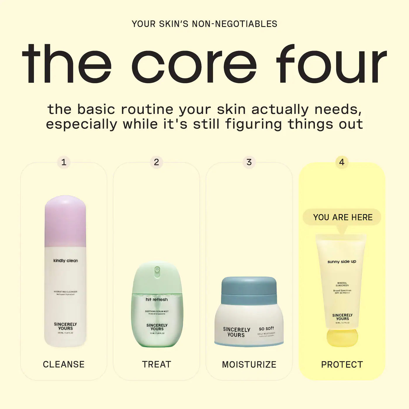Sincerely Yours  Sunny Side Up Hydrating Mineral Sunscreen, Broad Spectrum Protection SPF 30 PA+++