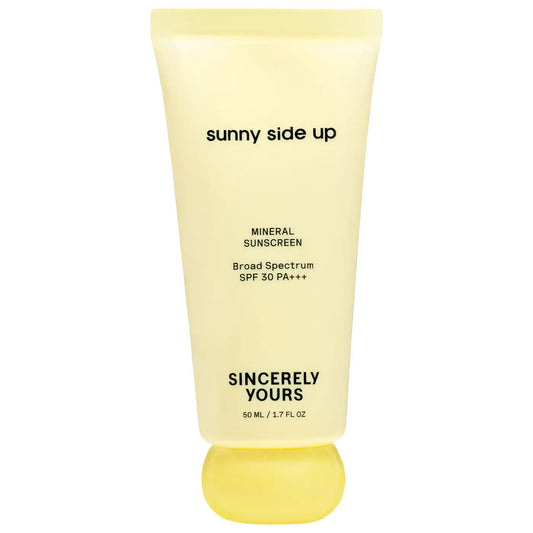 Sincerely Yours  Sunny Side Up Hydrating Mineral Sunscreen, Broad Spectrum Protection SPF 30 PA+++