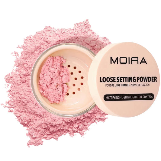 MOIRA BEAUTY LOOSE SETTING POWDER - PINK