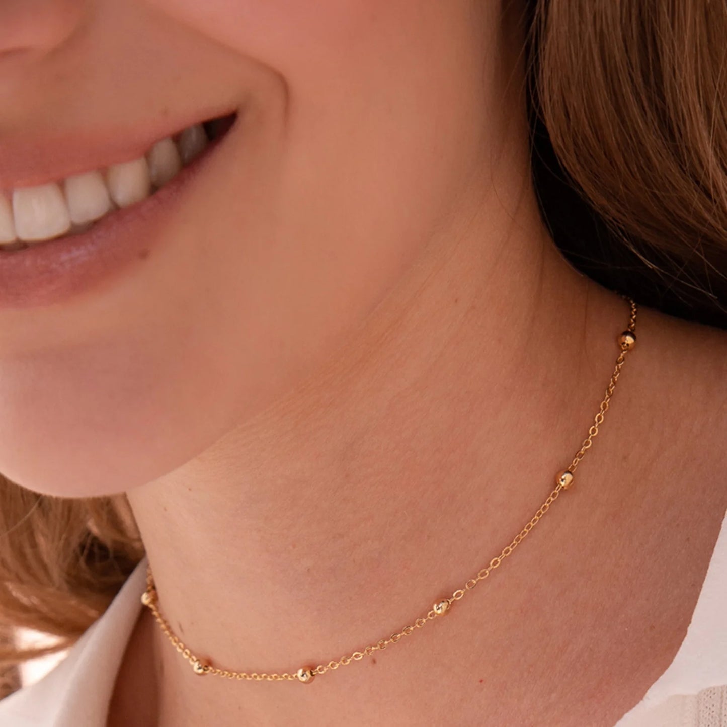 Choker Pellets + aretes