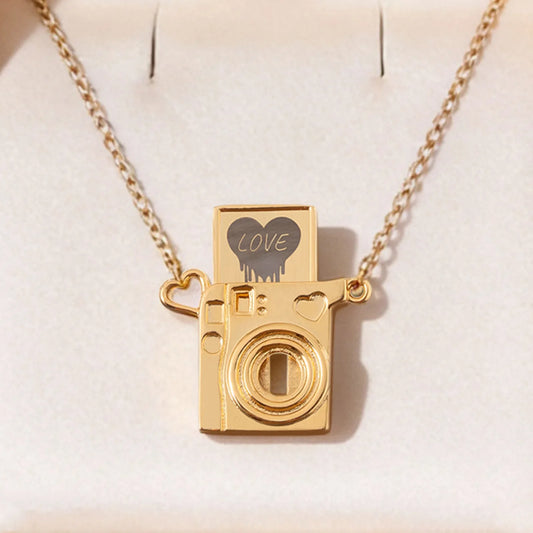 Collar camara grabado láser